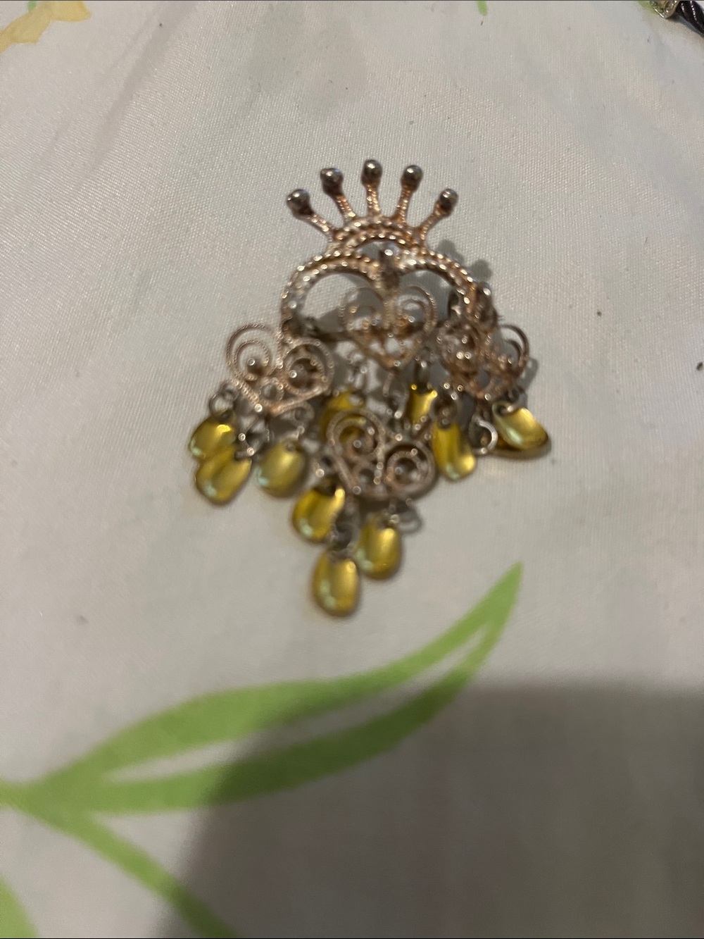 Norwegian small wedding brooch